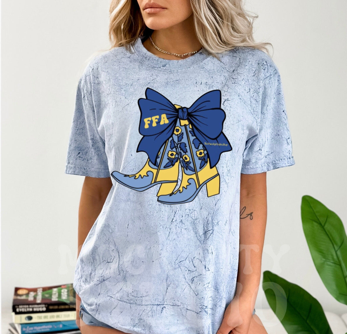 Colorblast FFA Boots Tee