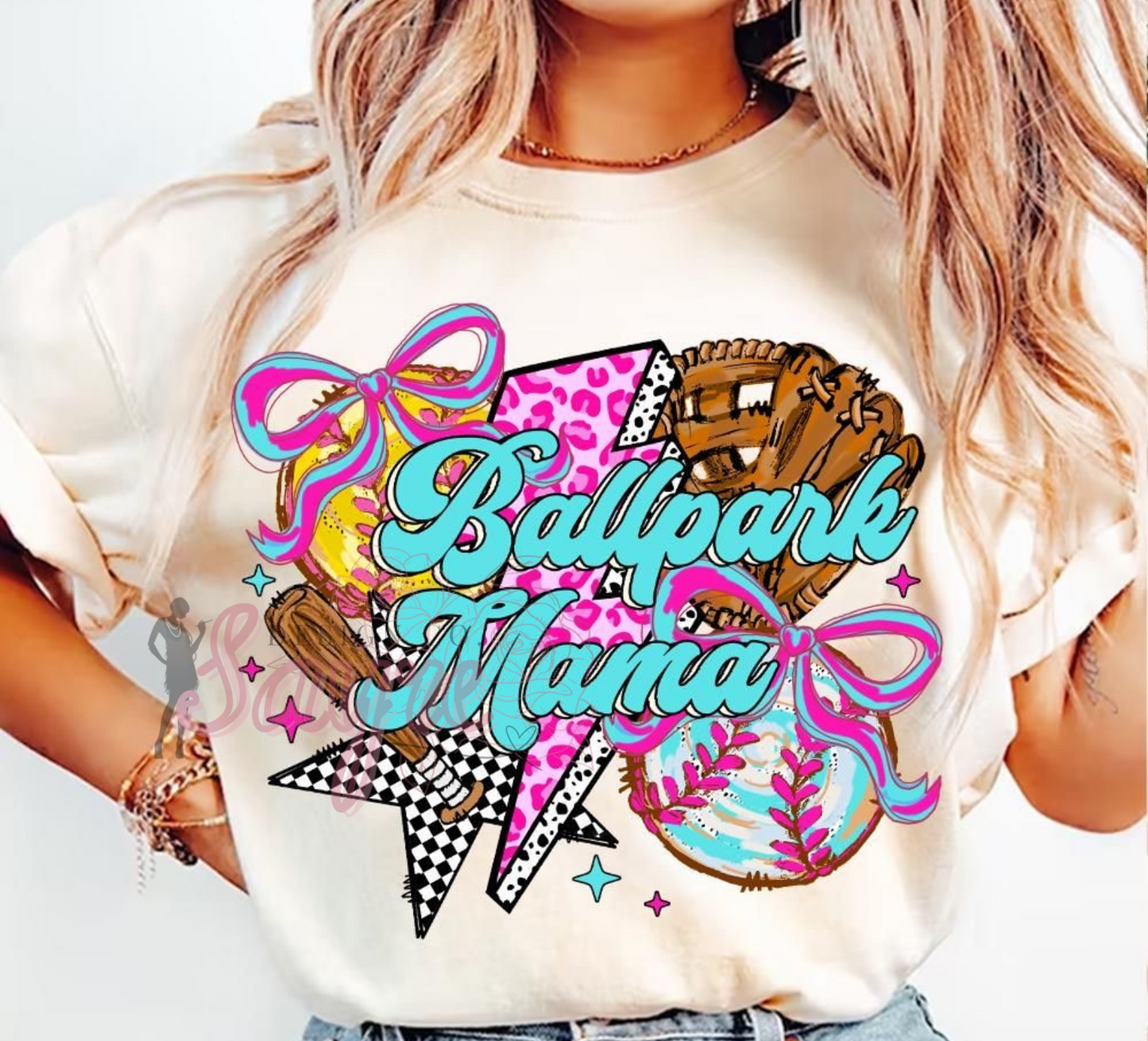 Ballpark Mama Tee