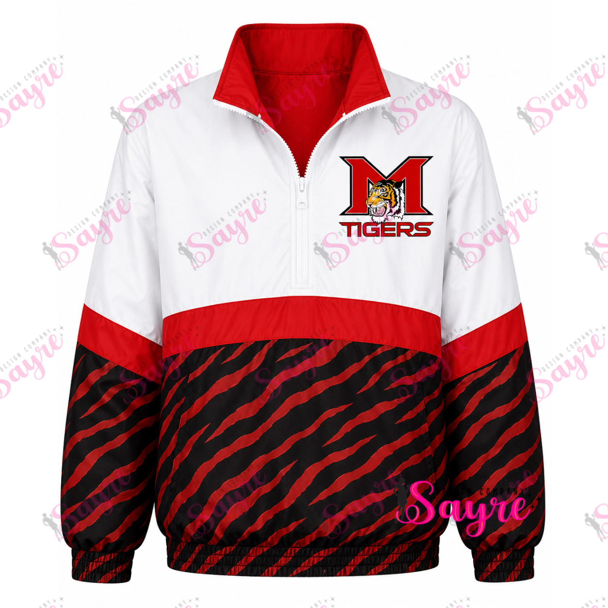 Customizable Mascot/Team On the Go Windbreaker ADULT
