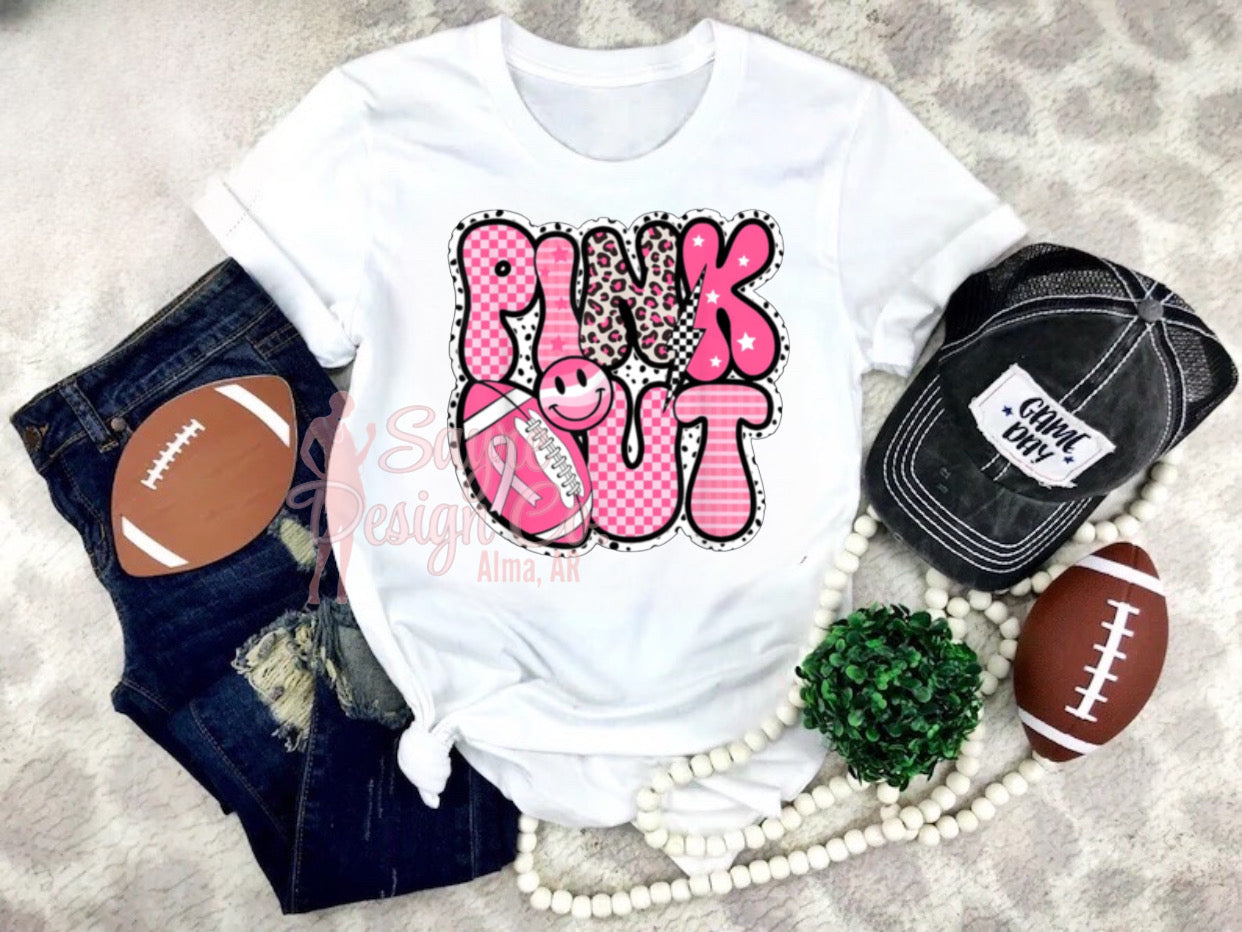 Spotted Retro Pink Out- Youth Sayre Design Co.