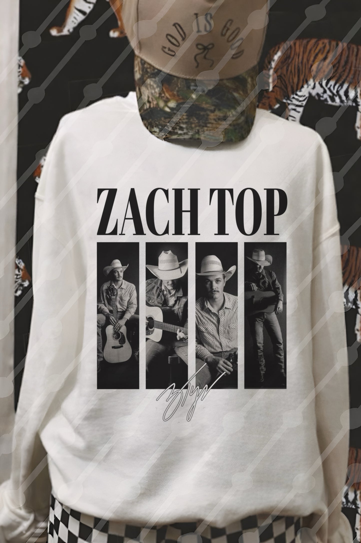 Zach Top Split Shirt/Sweatshirt