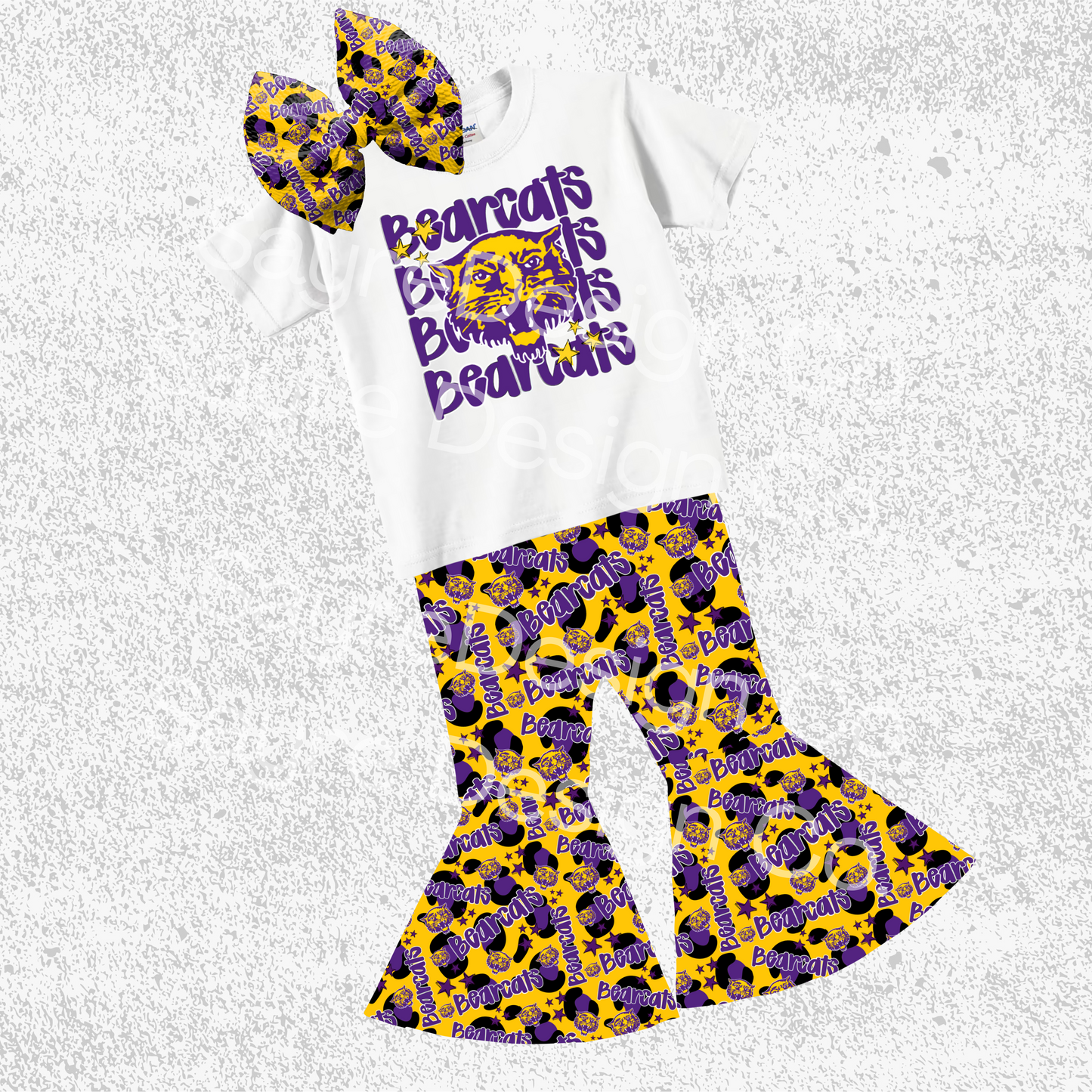 Booneville Bearcats 3 Piece Set 0/3M-14/16