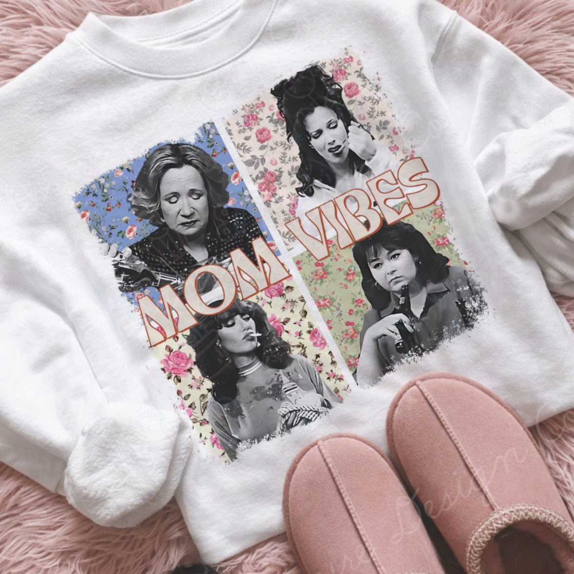 Mom Vibes Drink Shirt/Sweatshirt