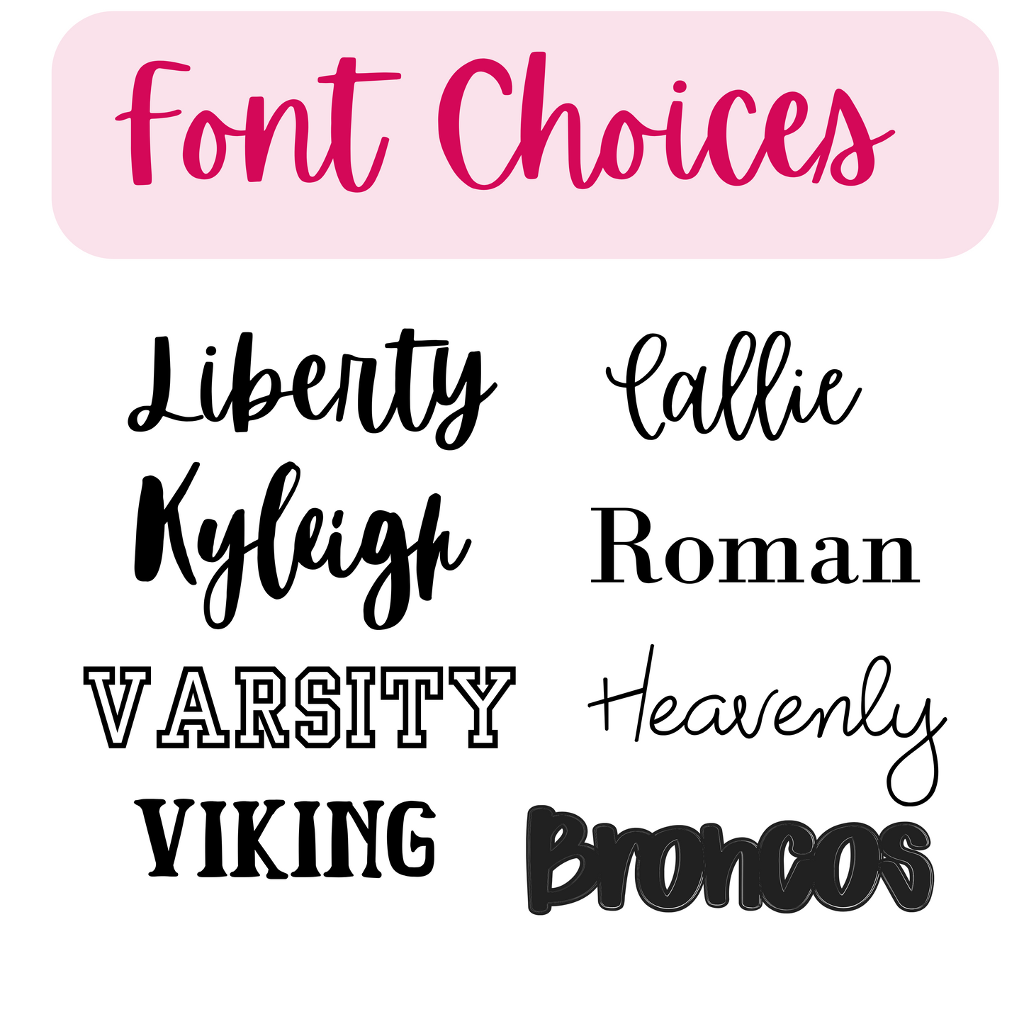 Cheer Uniform Skirt Name Add-on!