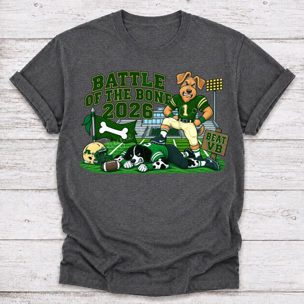 Beat VB Battle of the Bone Tee