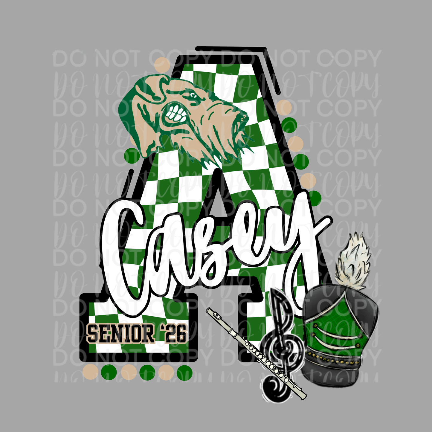Customizable Senior Marching Band Shirt/Long Sleeve/Crewneck/Hoodie