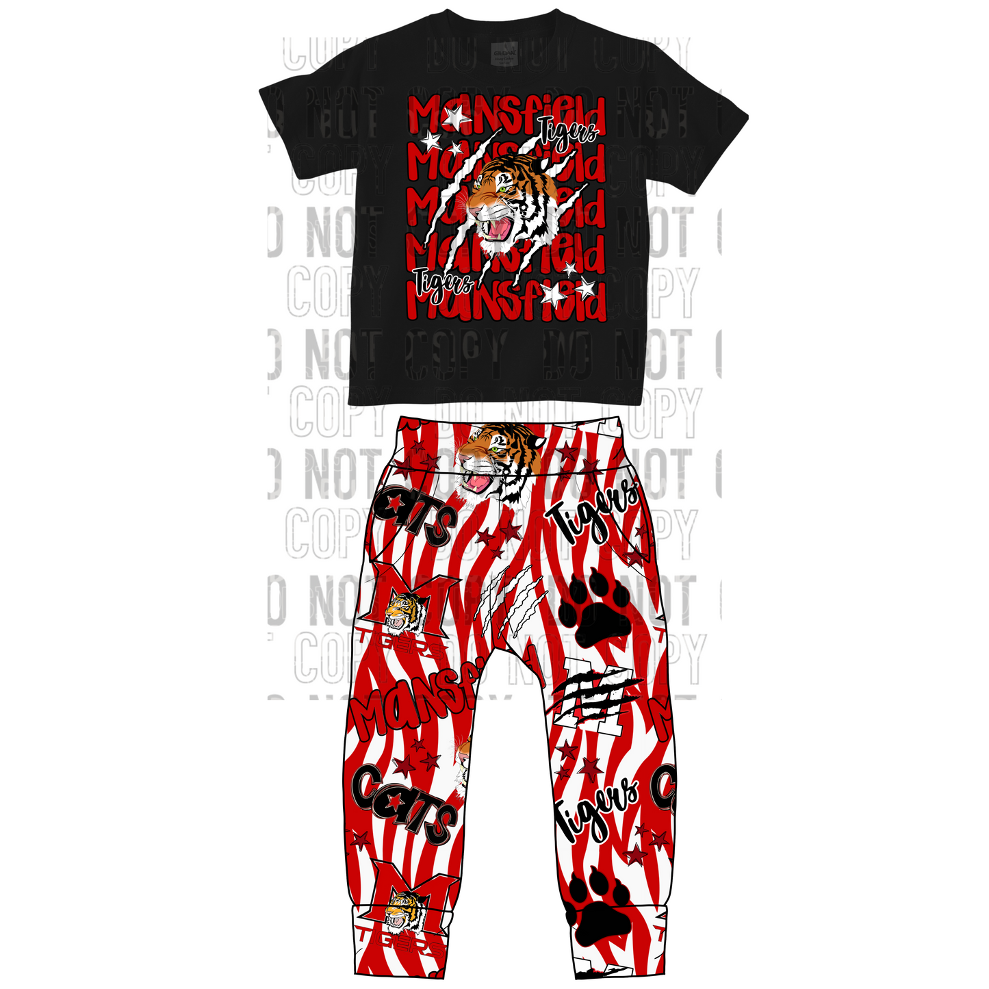 Mansfield Tigers Jogger Set 0/3M-14/16