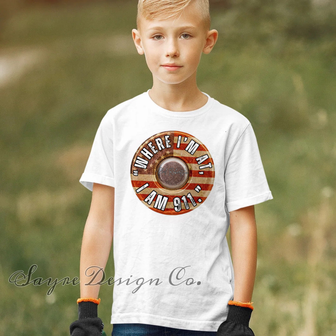 I am 911 Robertson Tee- 2t-Youth