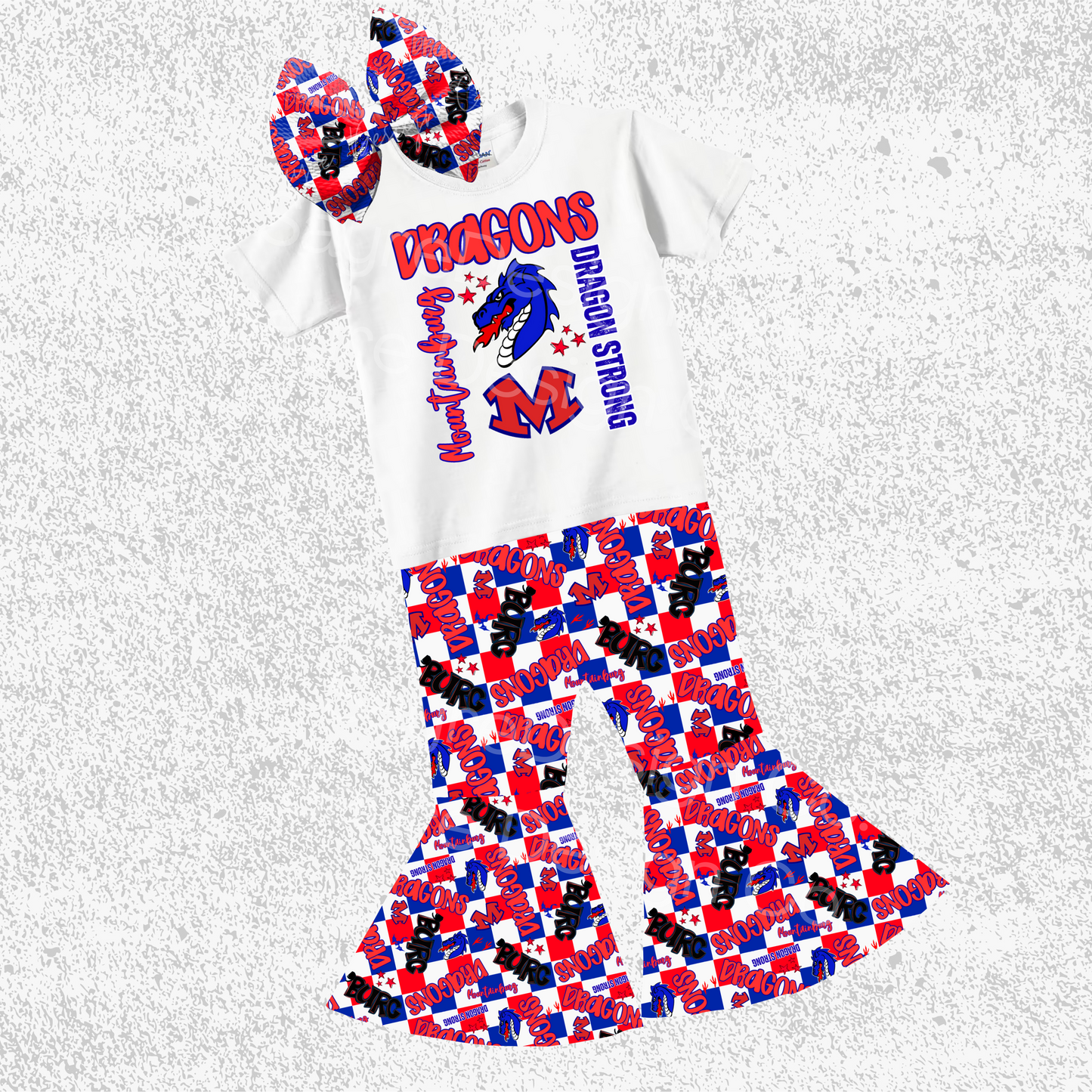 Mountainburg Dragons 3 Piece Set 0/3M-14/16