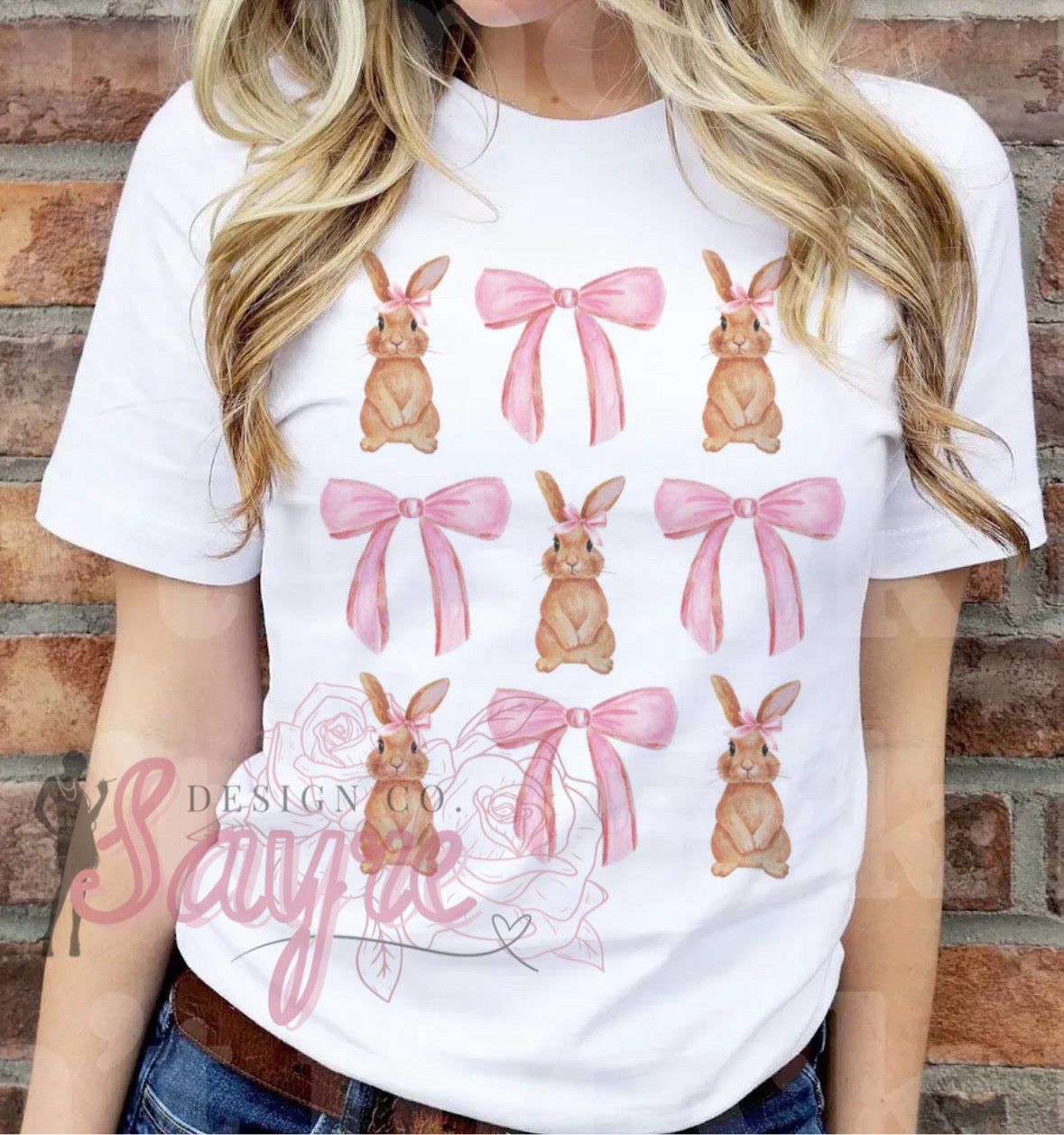 Bunny Coquette Bow Shirt/Sweatshirt