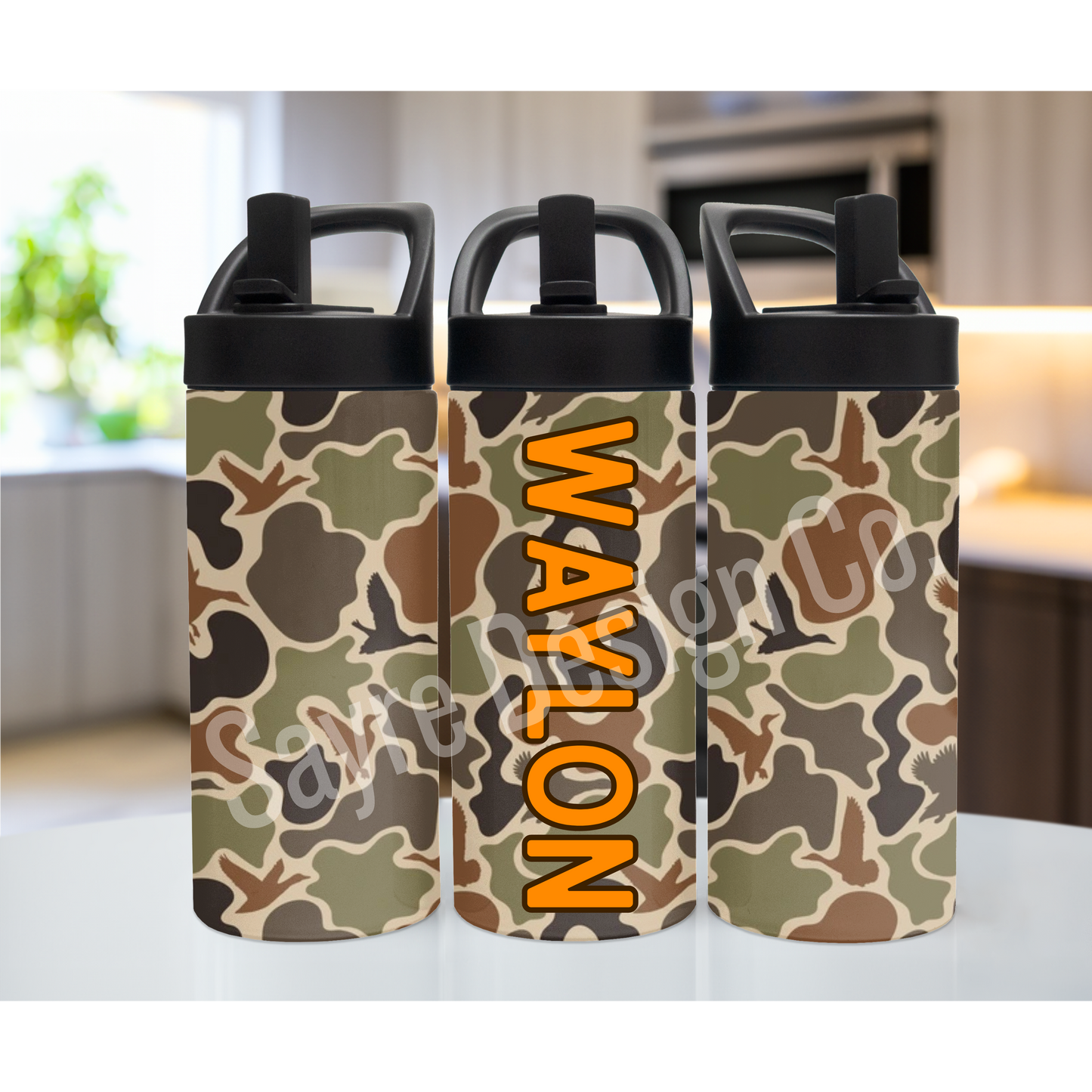 Custom 16 oz Water Bottles Back to School
