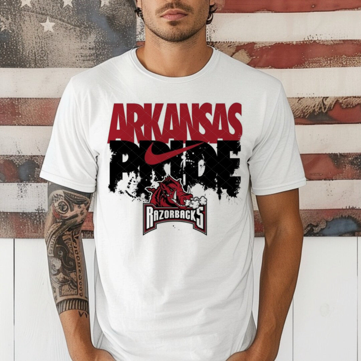Arkansas Pride Shirt/Long Sleeve/Crewneck/Hood