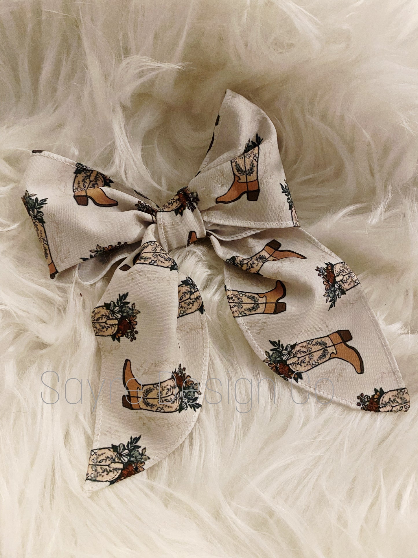Those Boots bow Sayre Design Co.