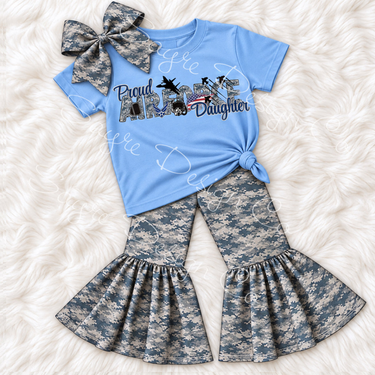 AIR FORCE Girls Customizable Bell Set- Closes 10/4!