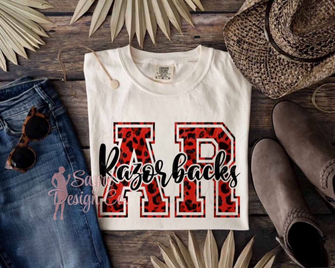 AR Leopard Shirt Sayre Design Co.