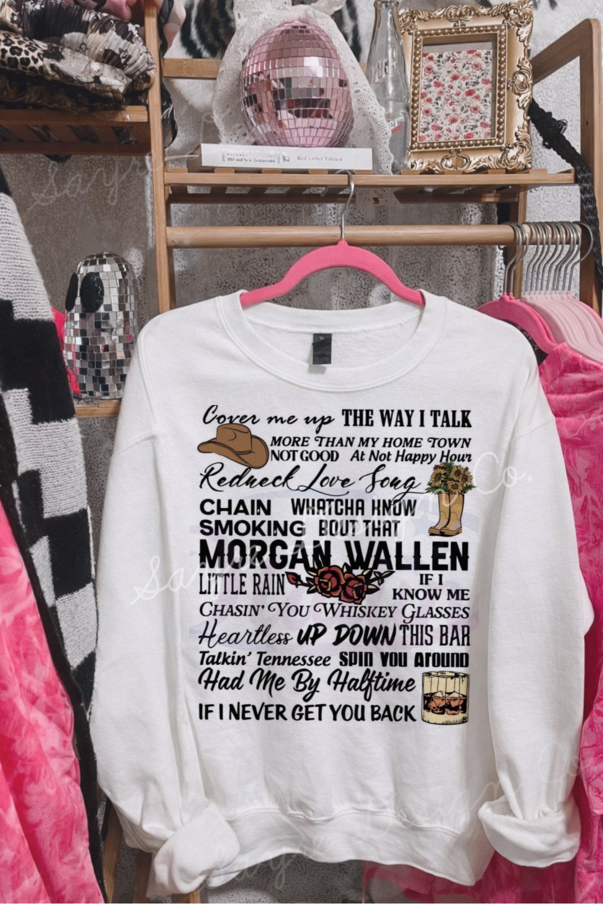 Morgan Wallen Songs Shirt/Sweatshirt