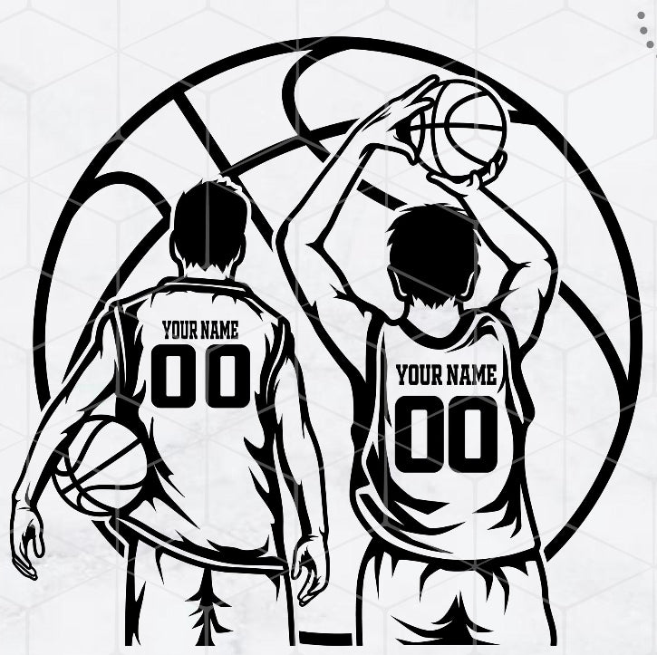 Basic Back Add-on Customization- Sports