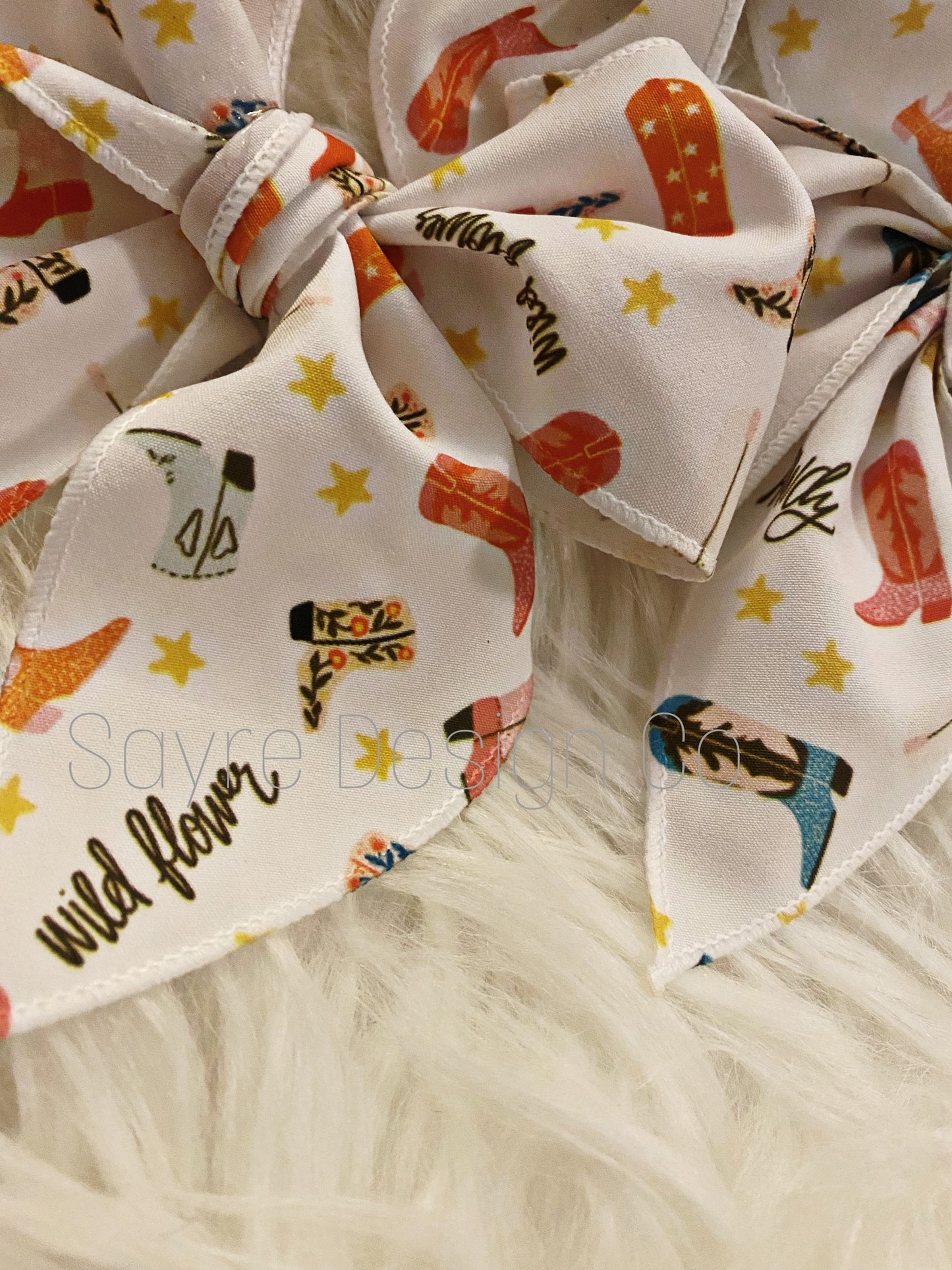 Wildflower Bow Sayre Design Co.