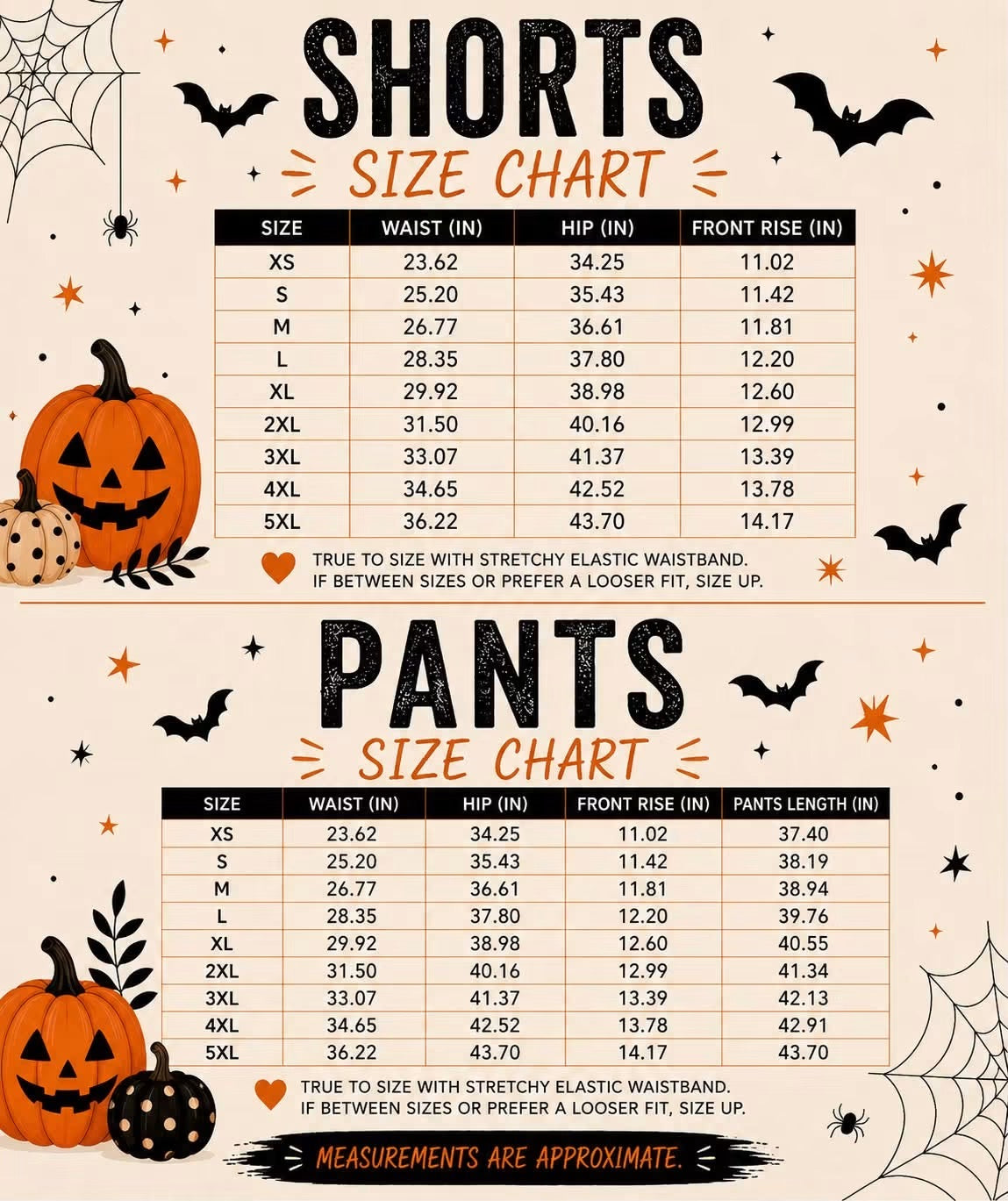Orange & Purple Pumpkin Split Lounge Shorts/Pants