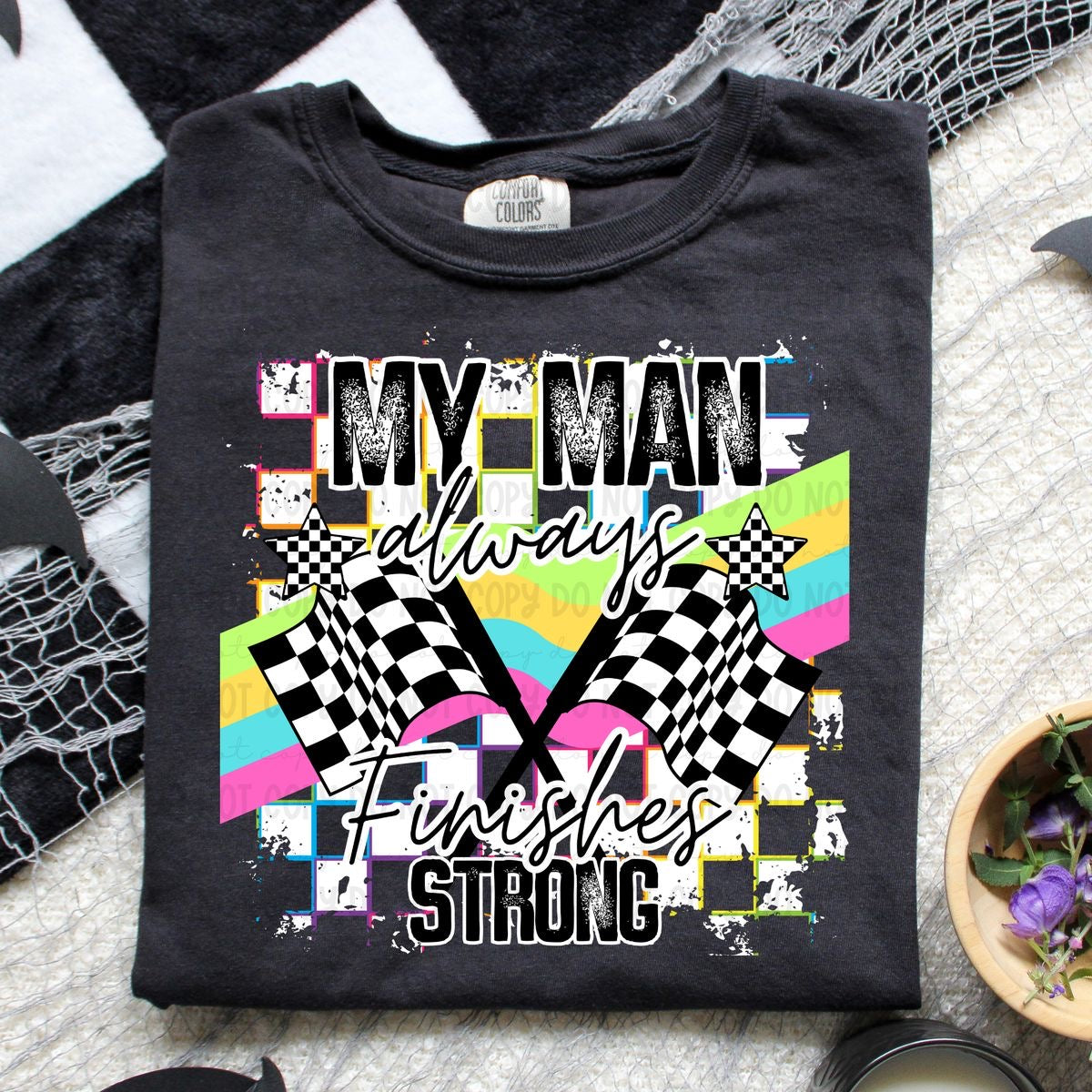 My Man Always Finishes Strong Shirt/Long Sleeve/Crewneck/Hoodie