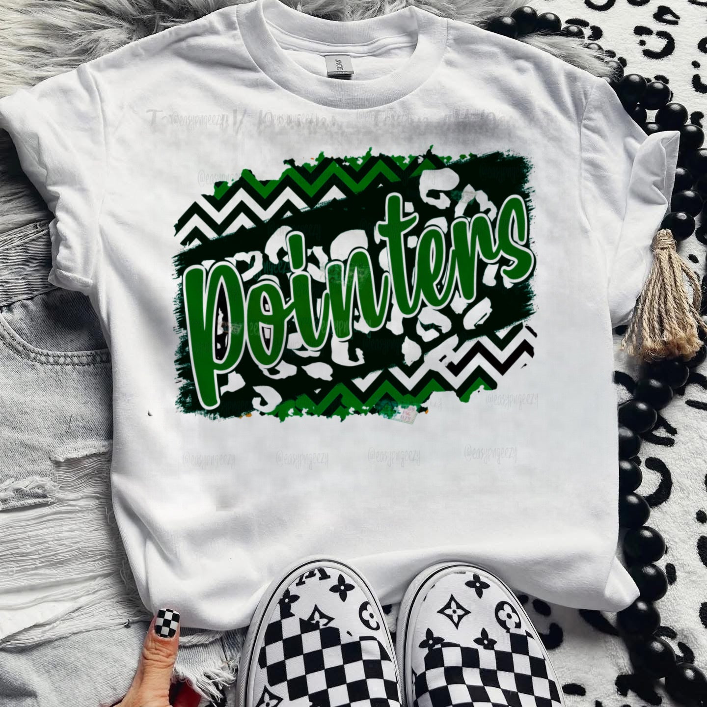 Pointers Chevron Shirt/Sweatshirt