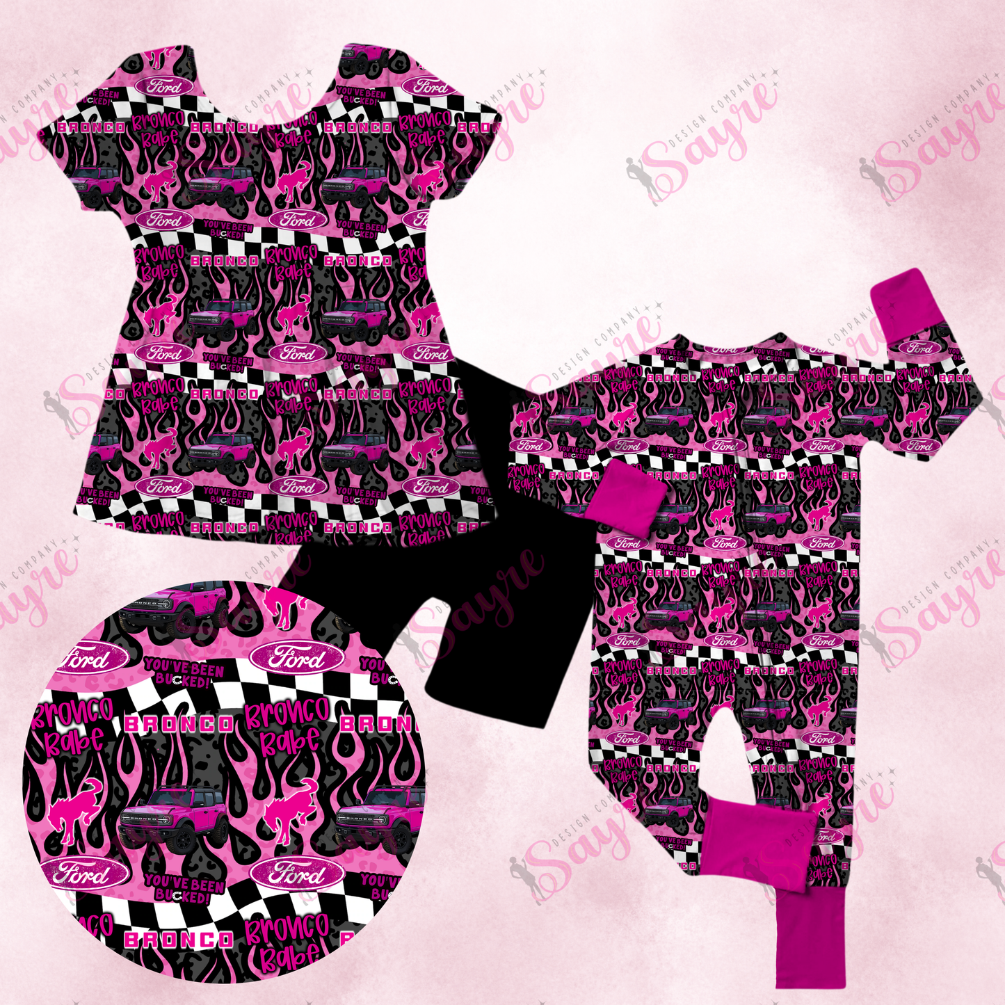 Bronco Babe Sets