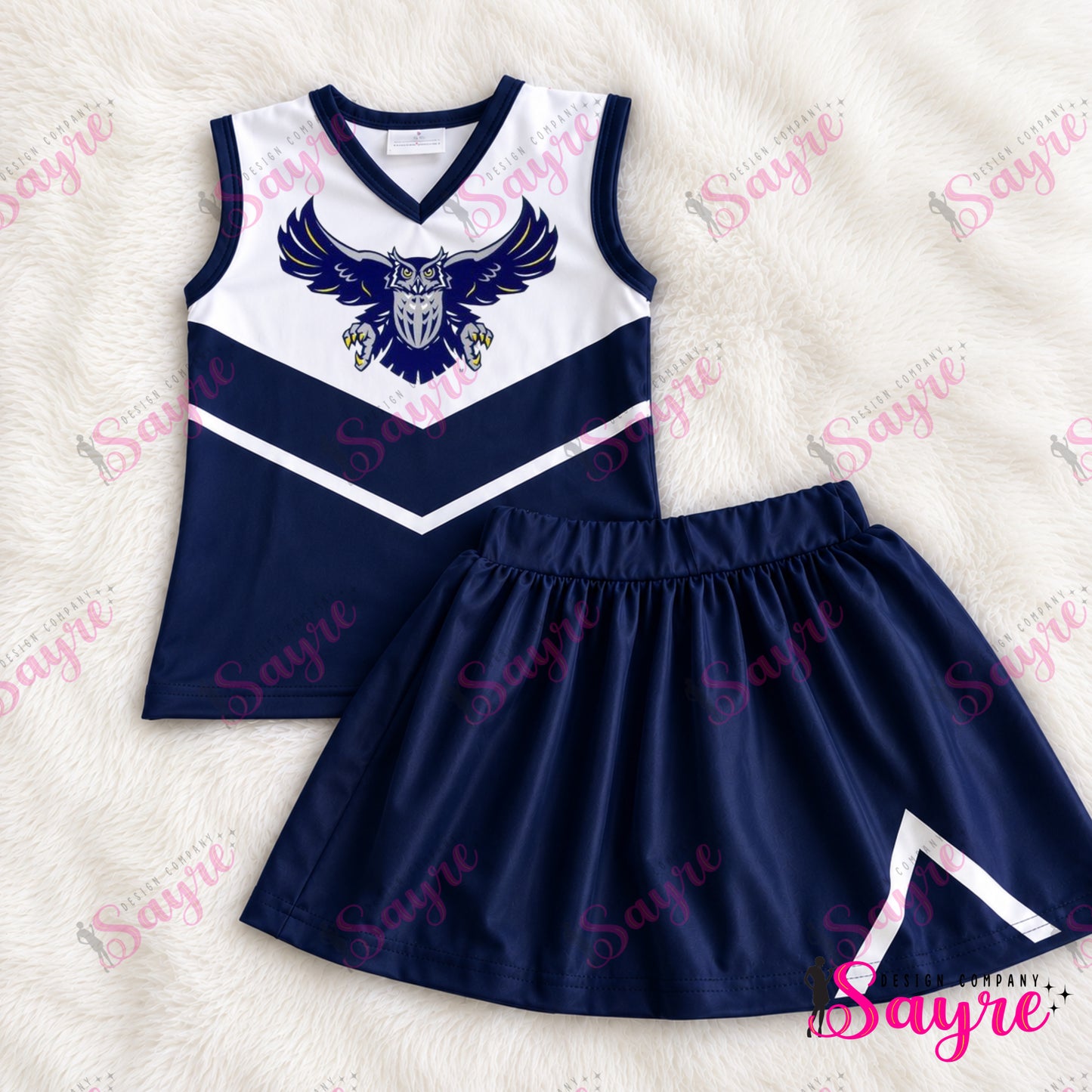 Customizable V Cheer Uniforms