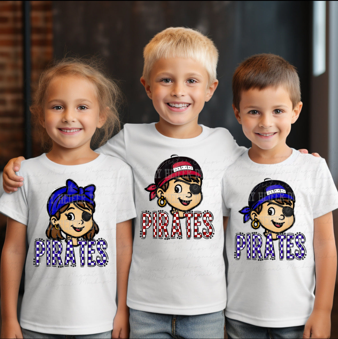 Mascot Bow/Cap Tees