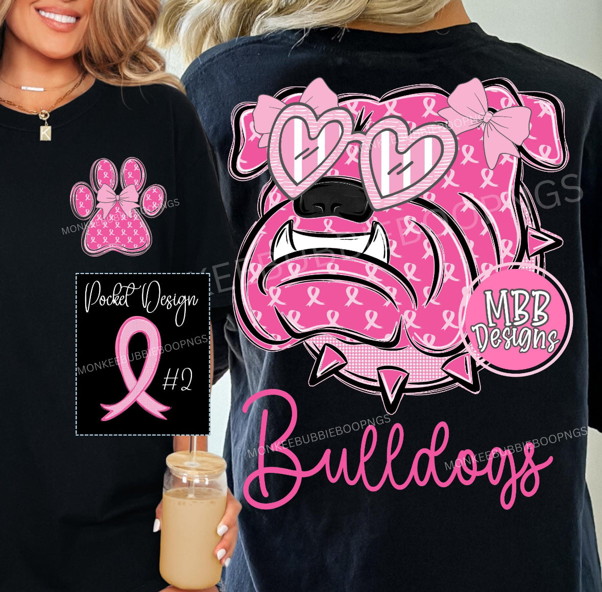 BCA Print Mascot Customizable Pink Out Tee/Sweatshirt/Hoodie