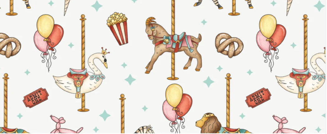 Fair Themed Piggy Bows Set of 2 Sayre Design Co.