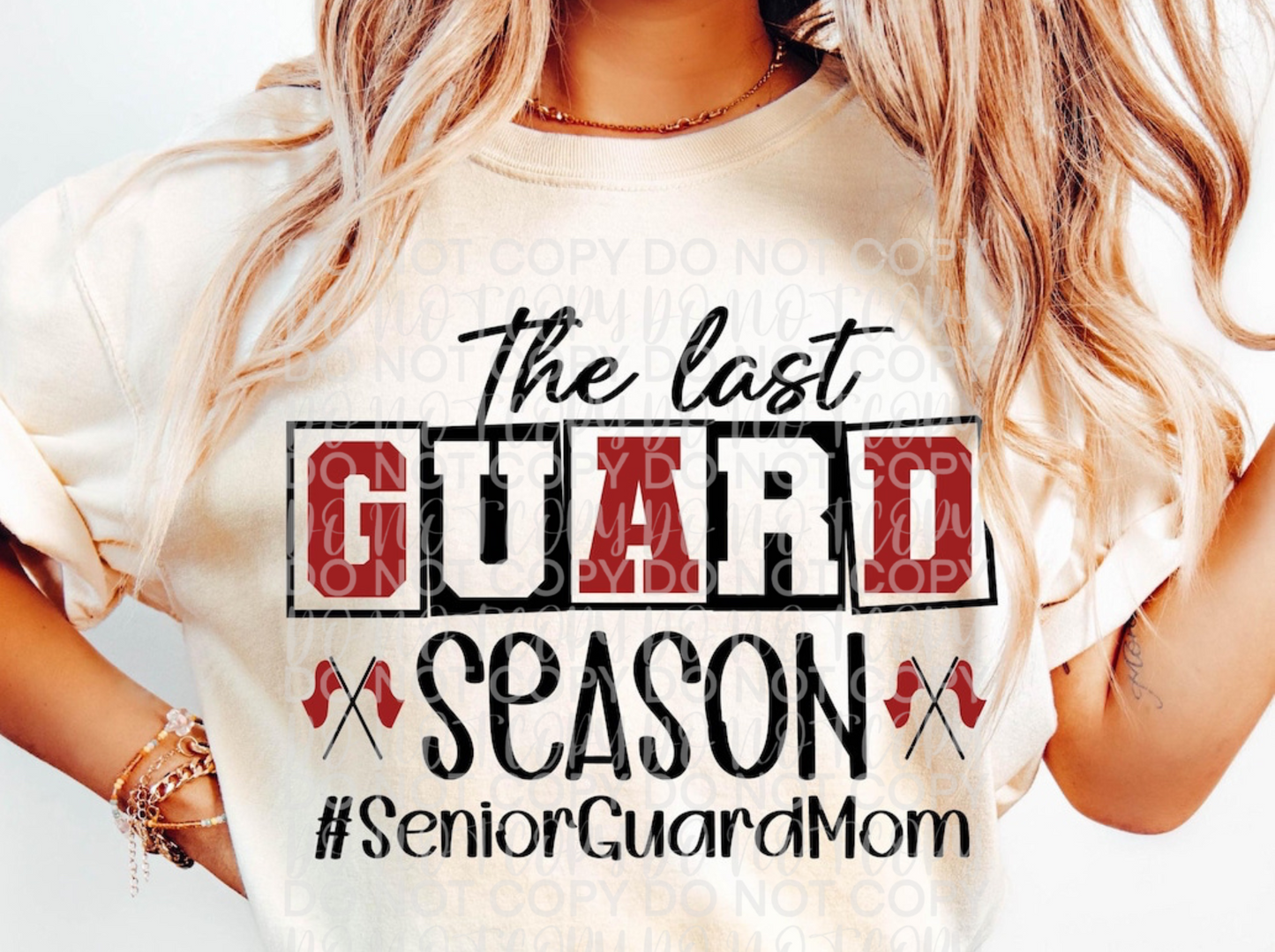 Color Customizable The Last Guard Season Senior Guard Mom Tee/Sweatshirt/Hoodie