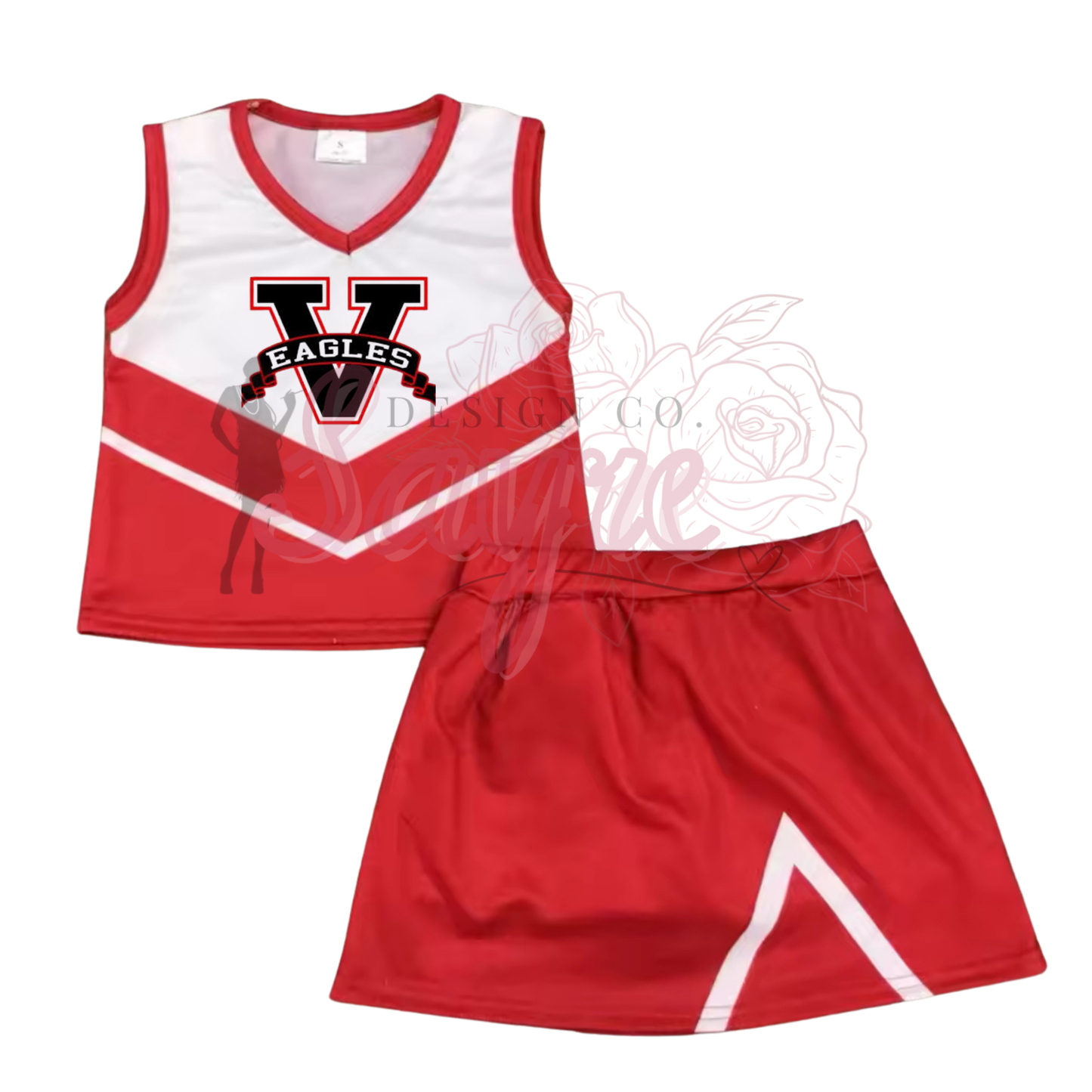 0/3M-6/7 Custom Cheer Uniform Striped *CLOSES 8/29!*