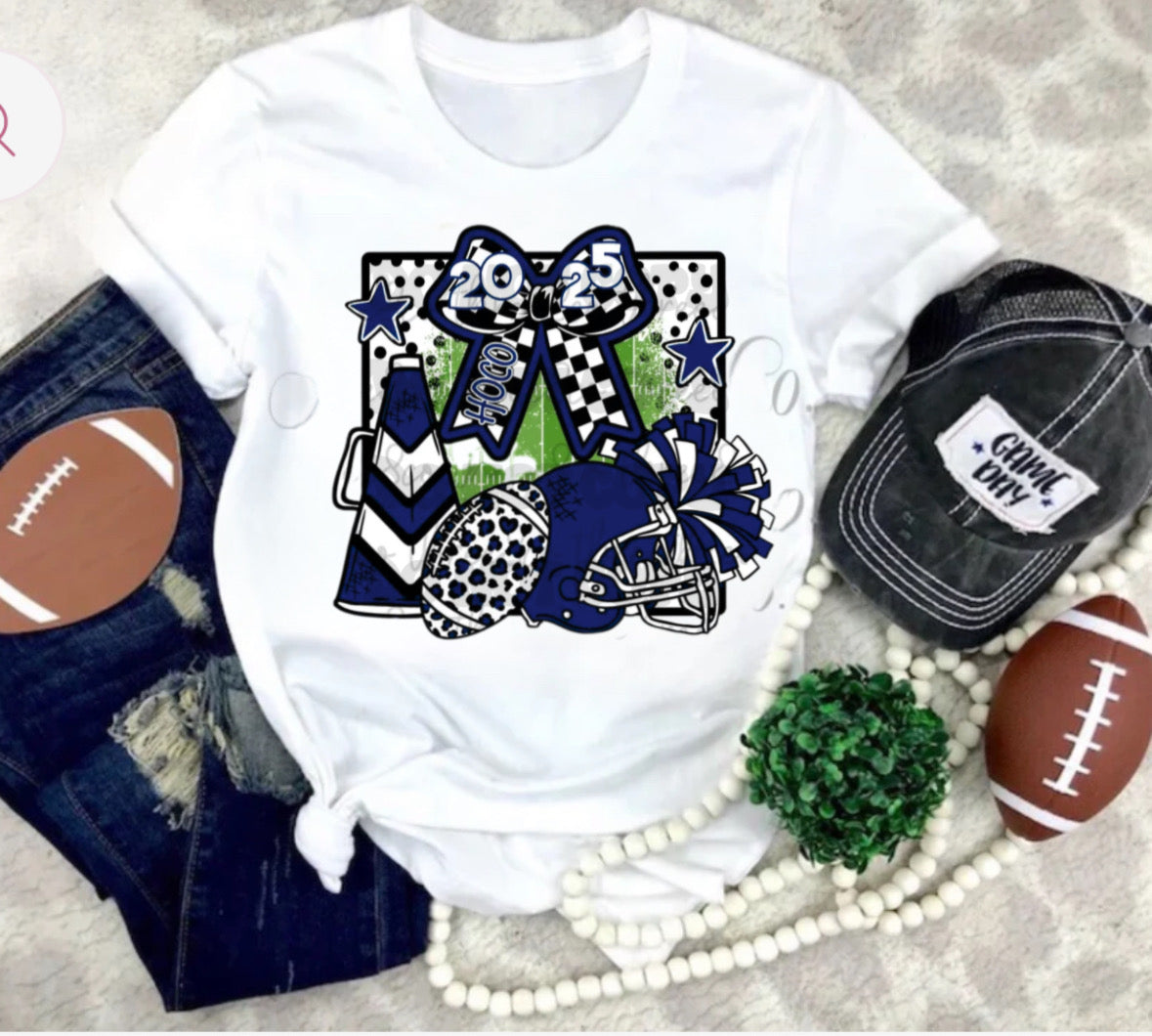 Customizable Color Homecoming Coquette Shirt/Long Sleeve/Crewneck/Hoodie