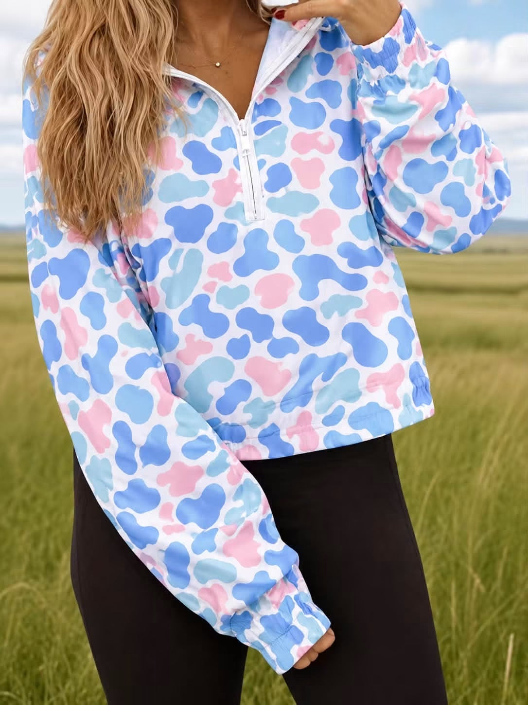 Duck Camo Half Zip Pullovers- Closes 8/30