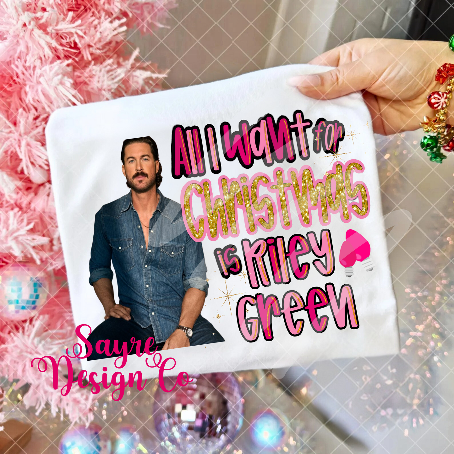 All I Want for Christmas is Riley Green Digital File