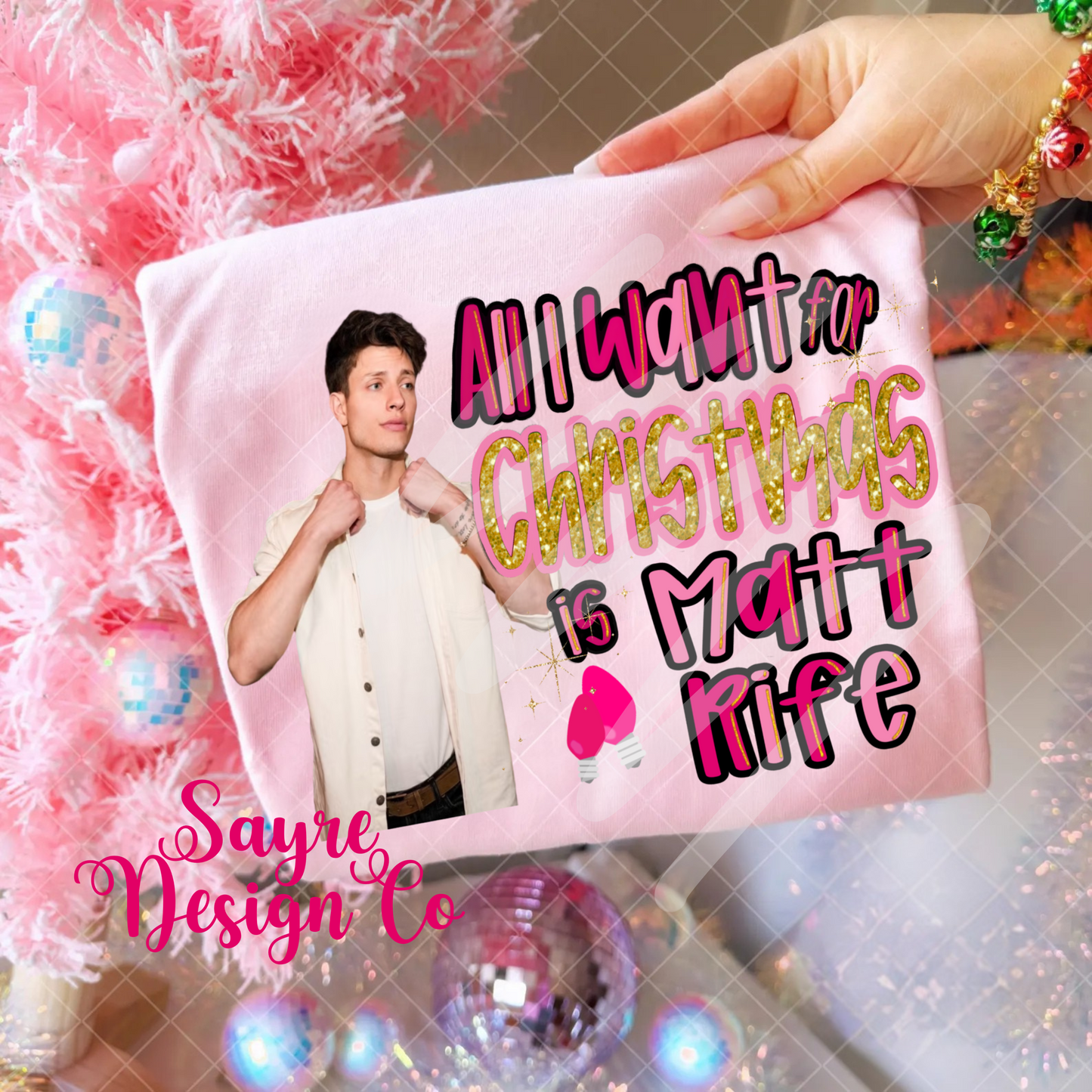 All I Want for Christmas is Matt Rife Digital File
