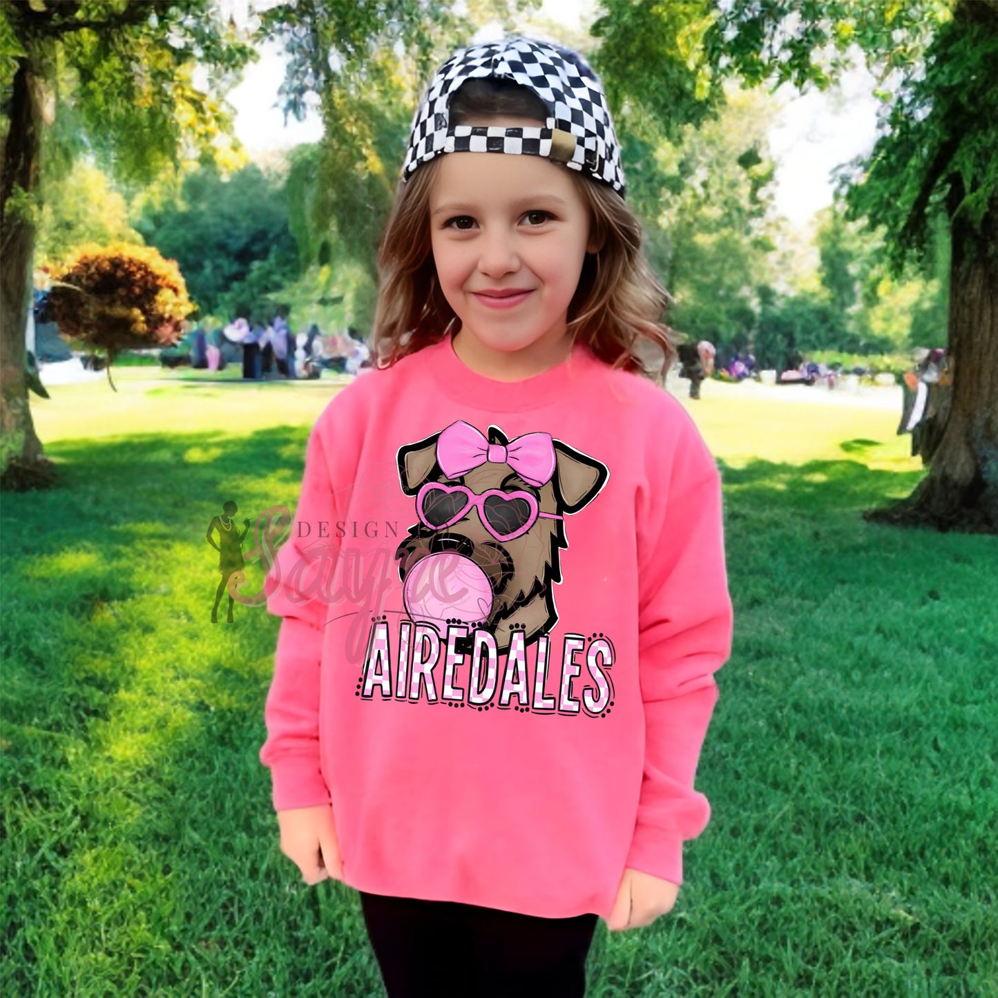 Bubble Airedales Shirt/Long Sleeve/Crewneck/Hoodie