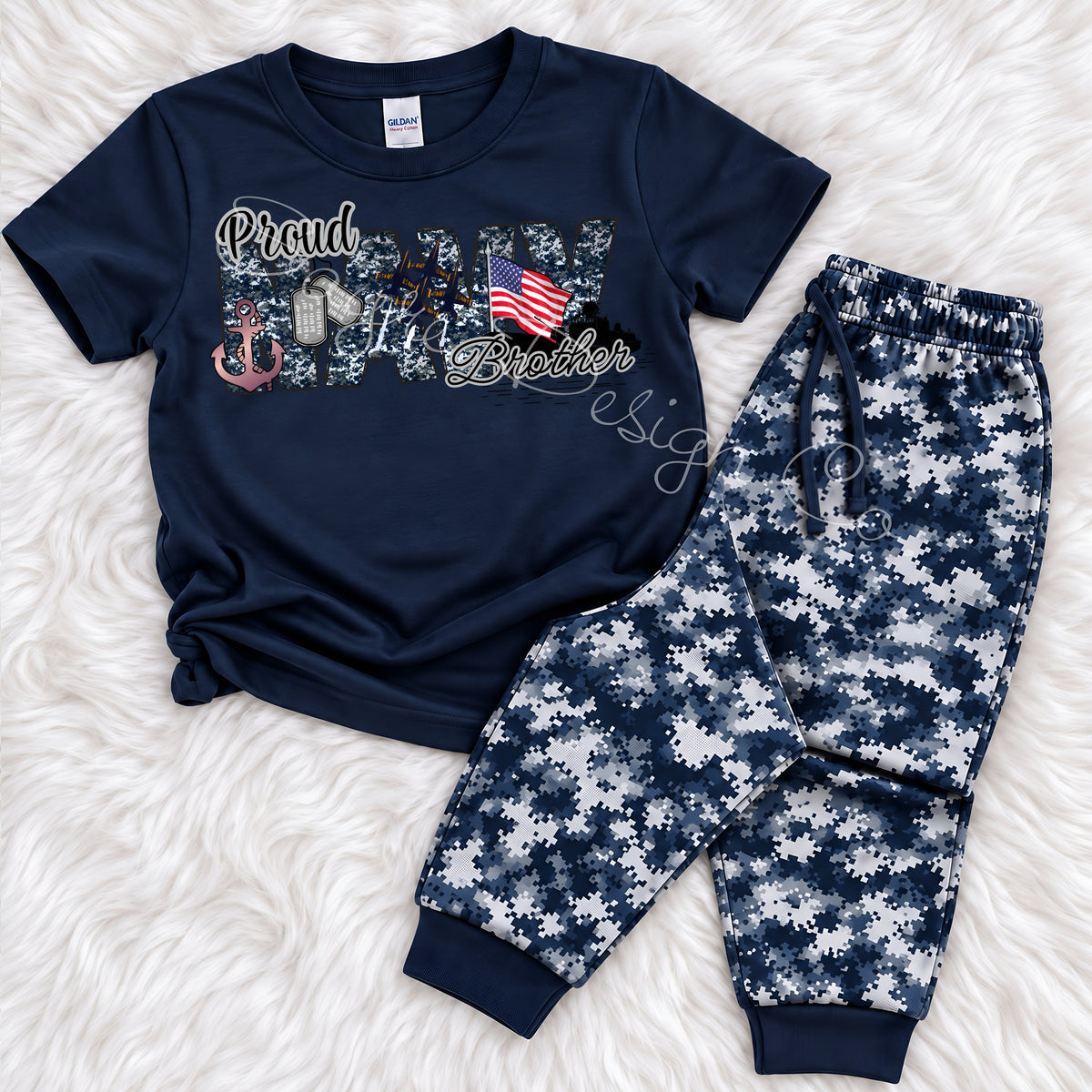 NAVY Boys Customizable Jogger Set- Closes 10/4!