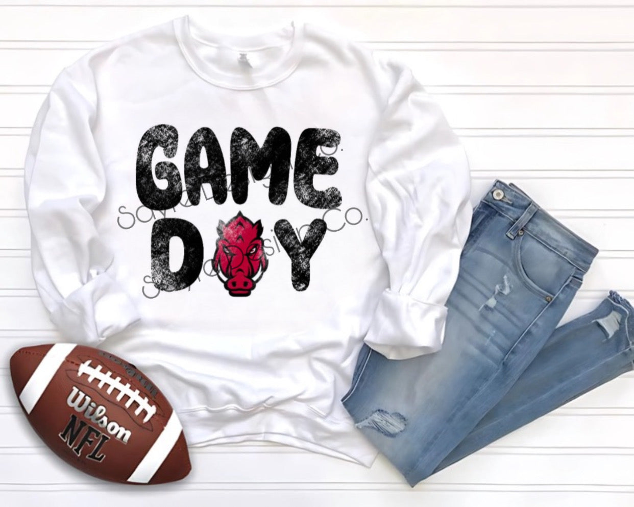 Razorback Game Day Style 1-Adult Sayre Design Co.