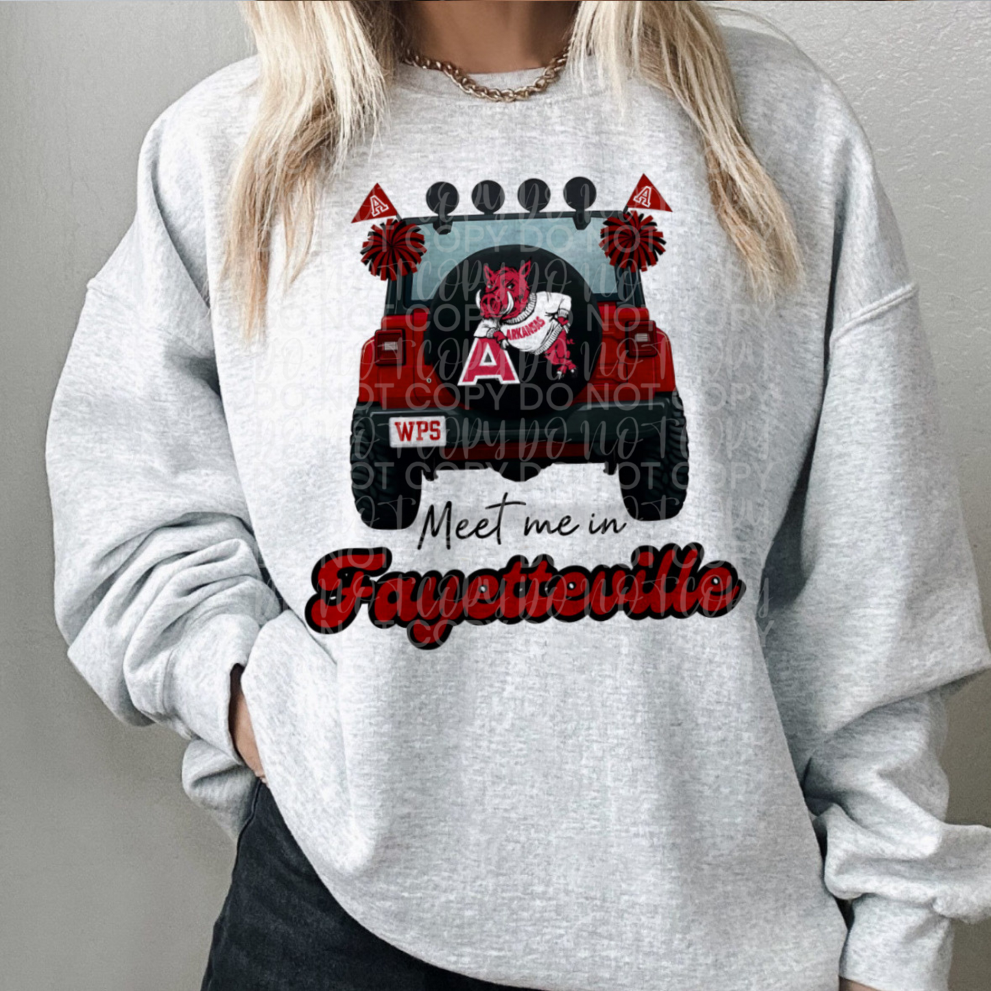 Arkansas Razorbacks Jeep Shirt/Sweatshirt
