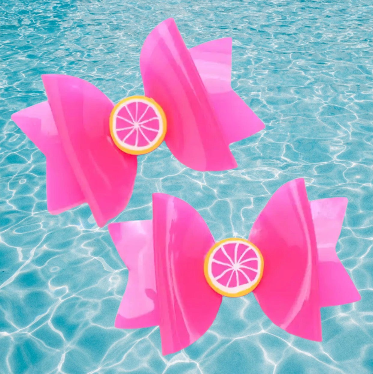 Pink Citrus Fruit Swim Piggies Set Sayre Design Co.