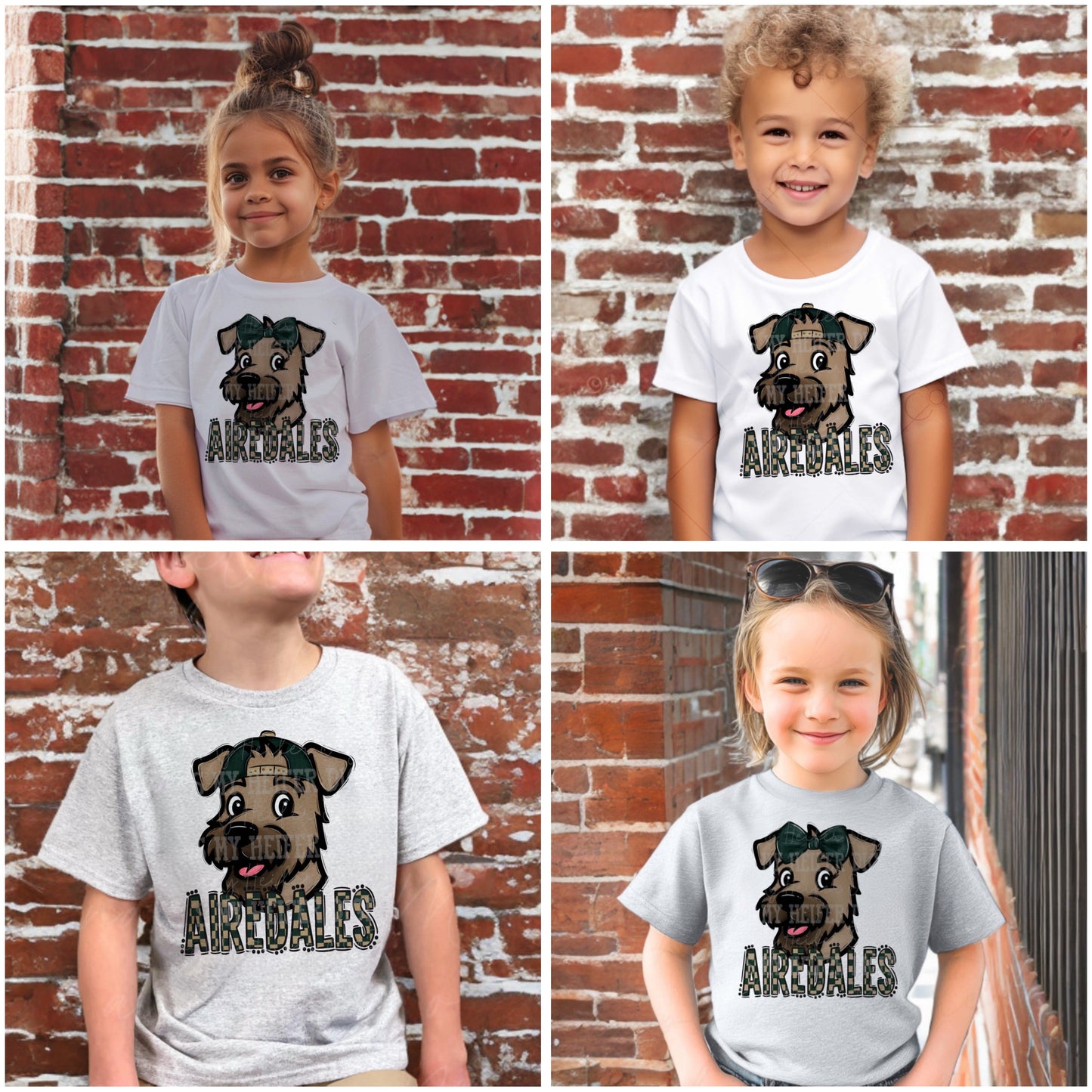 Mascot Bow/Cap Tees