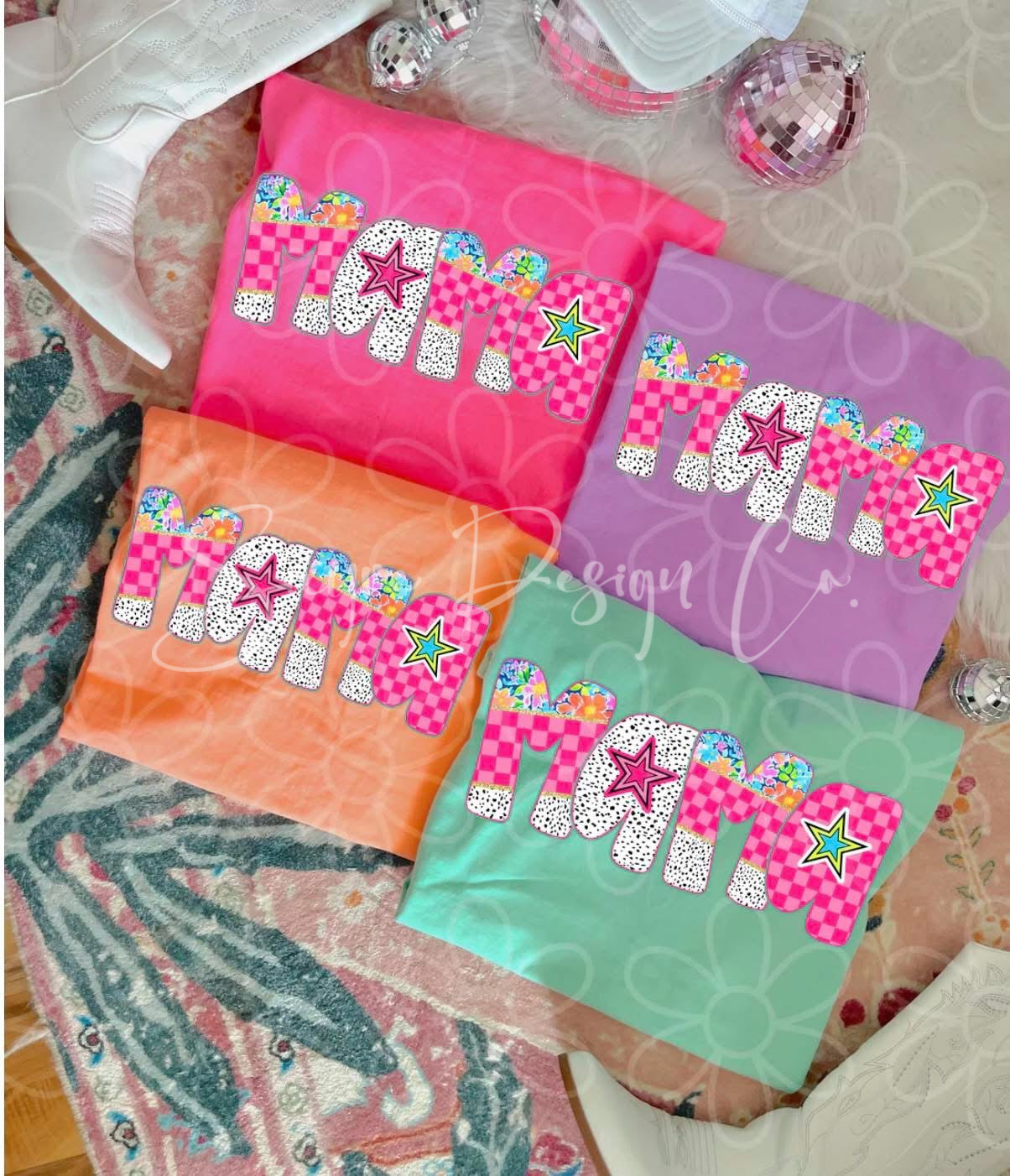 Preppy Mama Tee *Multiple Colors!*