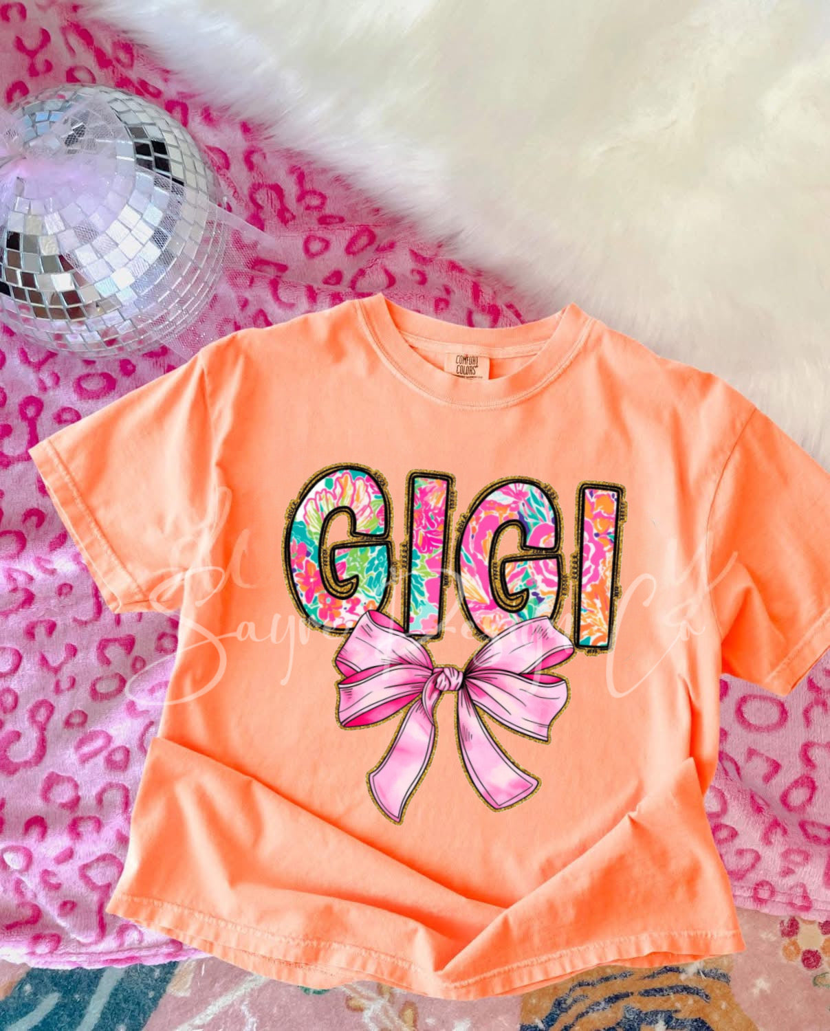 Preppy Coquette GiGi Tee *Multiple Colors!*No