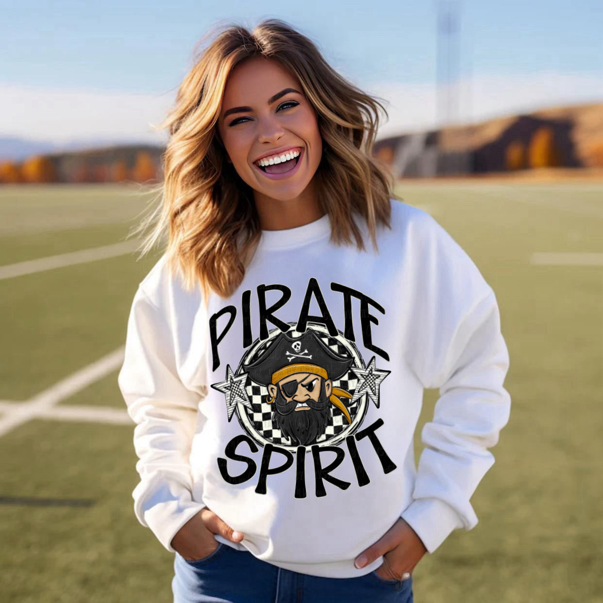 Pirate Spirit Shirt/Long Sleeve/Crewneck/Hoodie
