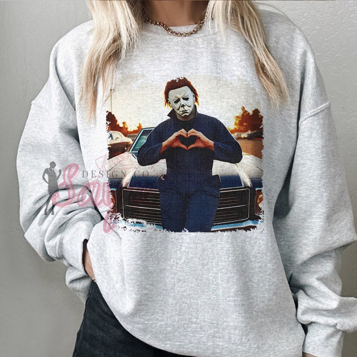 Michael Myers Heart Shirt/Sweatshirt