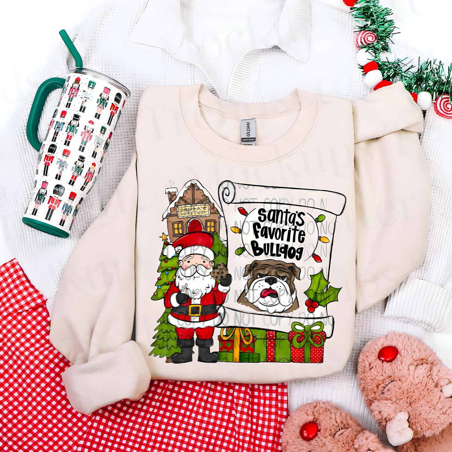 Santa’s Favorite Mascot Shirt/Long Sleeve/Crewneck/Hoodie