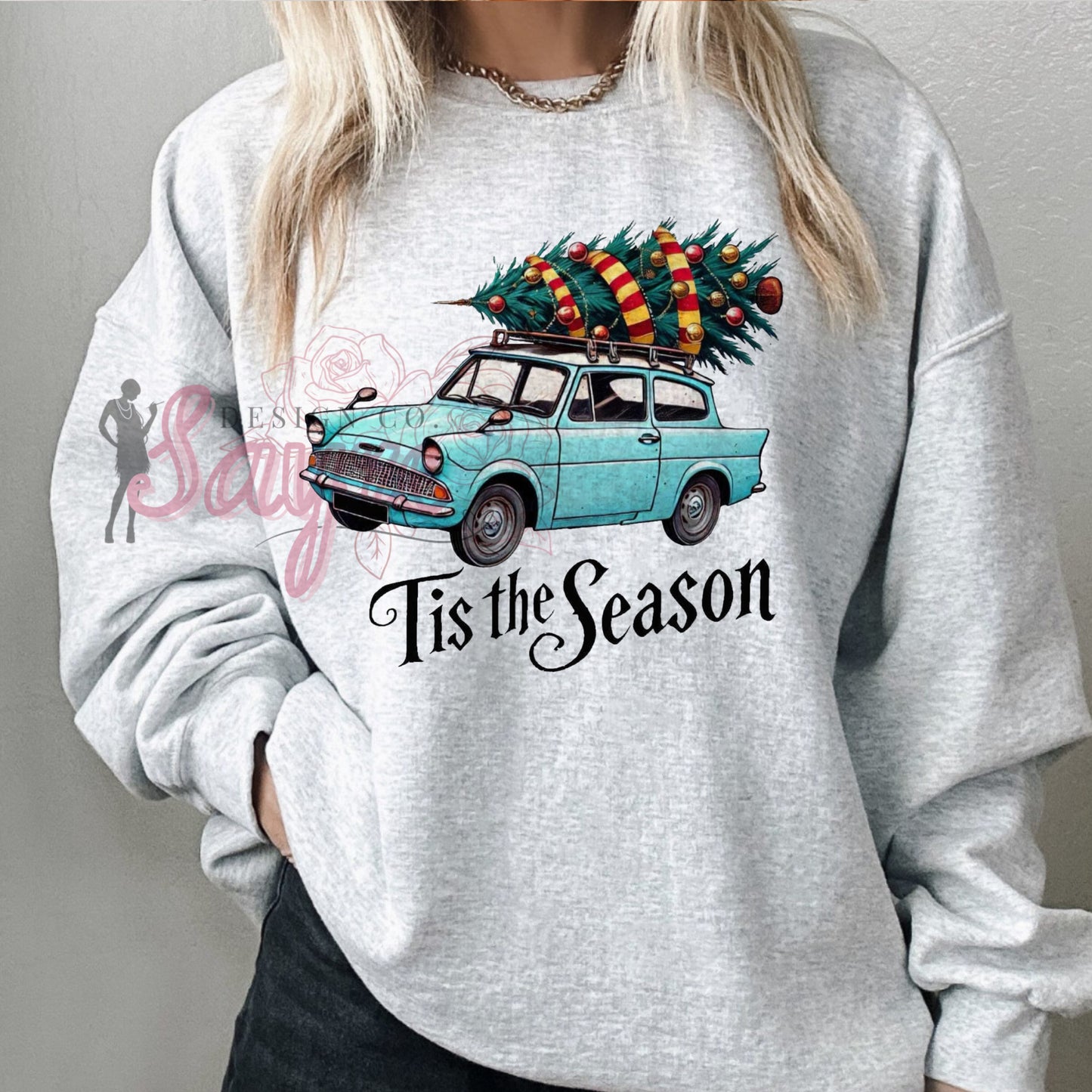 Tis the Season Wizard Christmas Sub Shirt/Sweatshirt