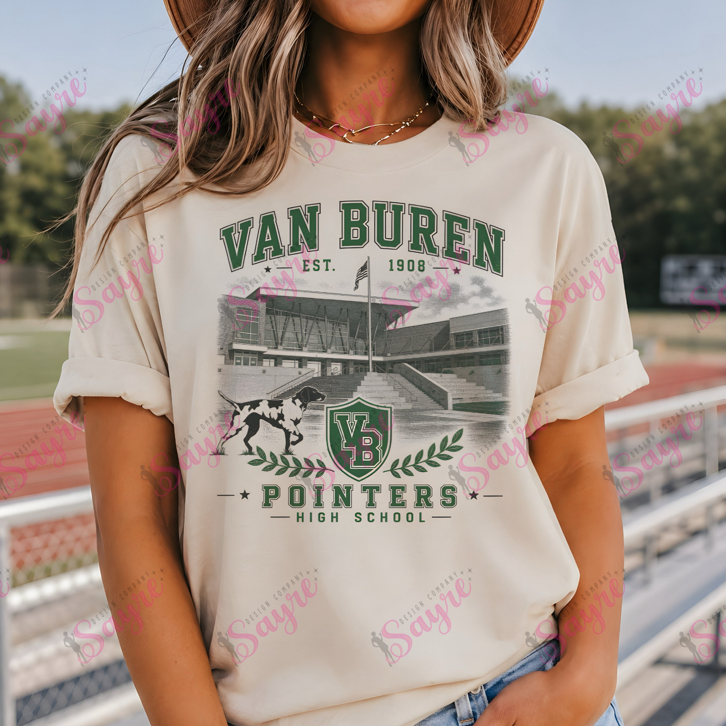 Custom School EST. Shirt