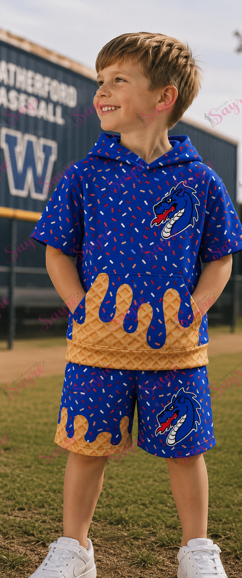 Custom Drip Shorts